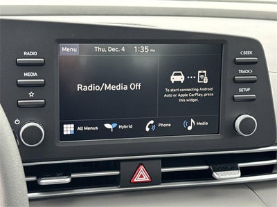 2026 Hyundai Elantra Hybrid Blue