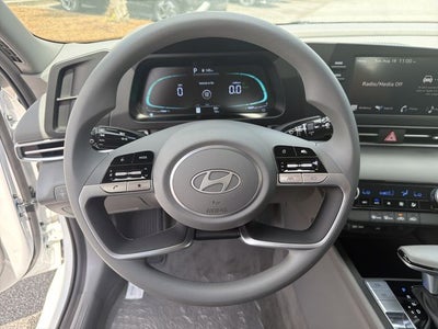 2026 Hyundai Elantra Hybrid Blue