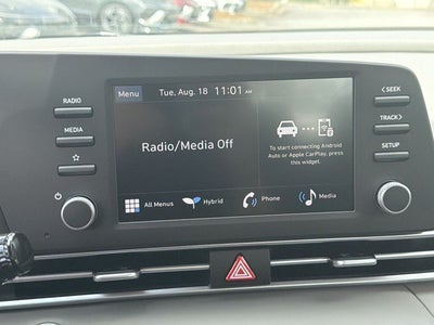 2026 Hyundai Elantra Hybrid Blue