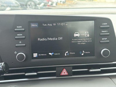 2026 Hyundai Elantra Hybrid Blue