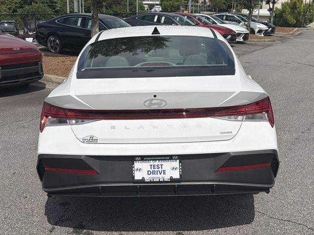 2026 Hyundai Elantra Hybrid Blue