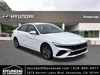 2026 Hyundai Elantra Hybrid Blue