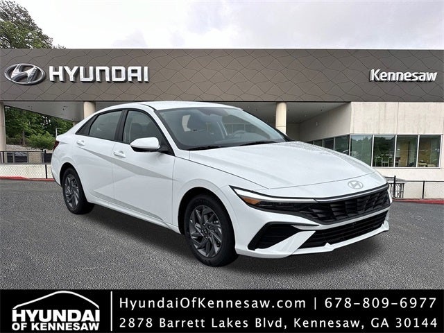 2026 Hyundai Elantra Hybrid Blue