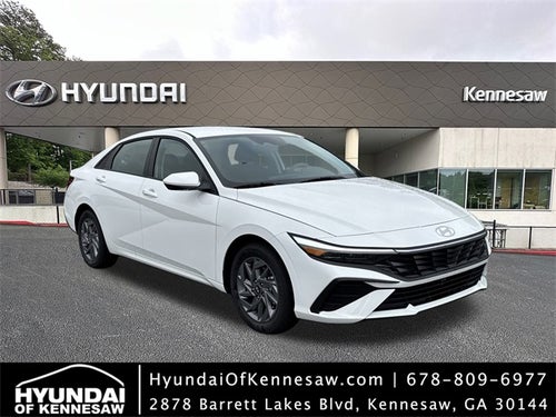 2026 Hyundai Elantra Hybrid Blue