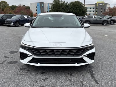 2026 Hyundai Elantra Hybrid Blue