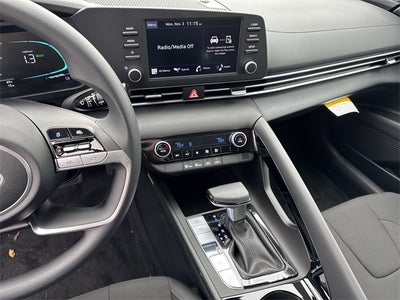 2026 Hyundai Elantra Hybrid Blue