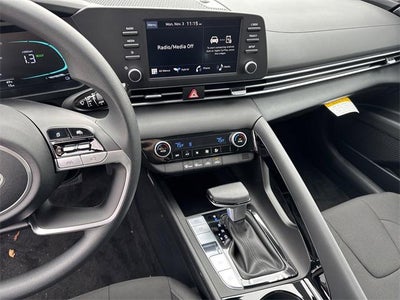 2026 Hyundai Elantra Hybrid Blue