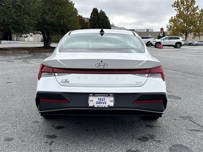 2026 Hyundai Elantra Hybrid Blue