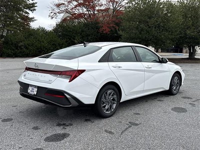 2026 Hyundai Elantra Hybrid Blue