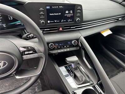 2026 Hyundai Elantra Hybrid Blue