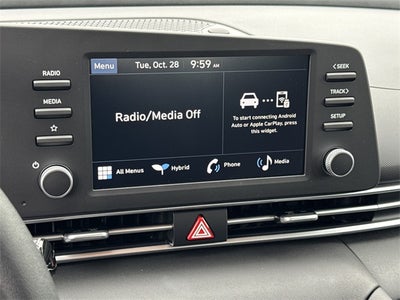 2026 Hyundai Elantra Hybrid Blue