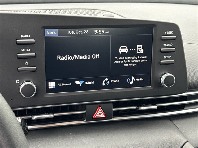 2026 Hyundai Elantra Hybrid Blue