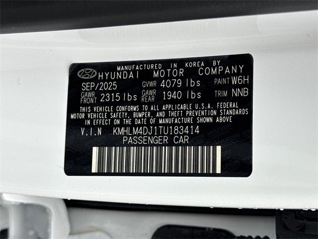 2026 Hyundai Elantra Hybrid Blue