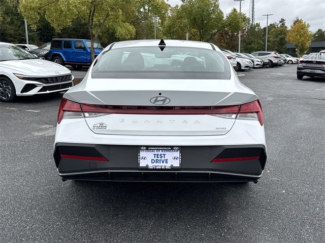 2026 Hyundai Elantra Hybrid Blue