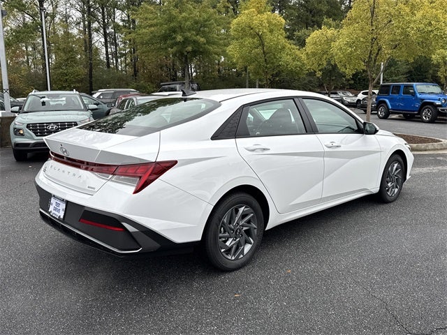 2026 Hyundai Elantra Hybrid Blue