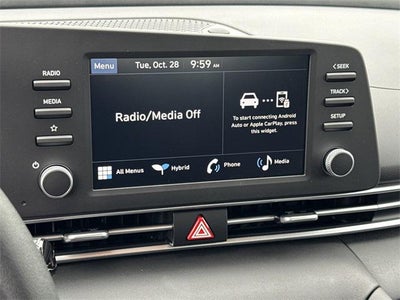 2026 Hyundai Elantra Hybrid Blue