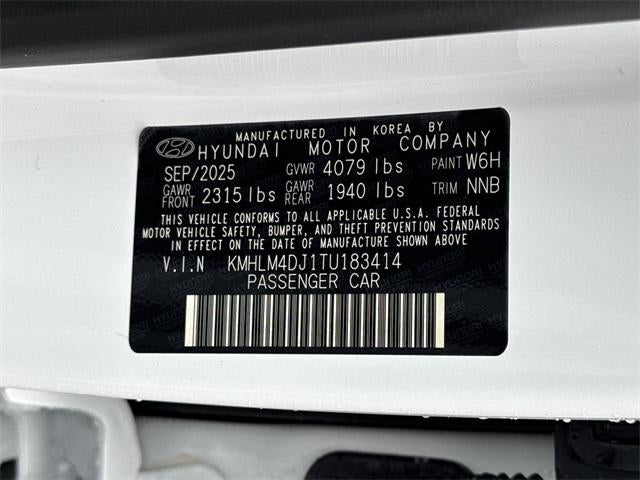 2026 Hyundai Elantra Hybrid Blue