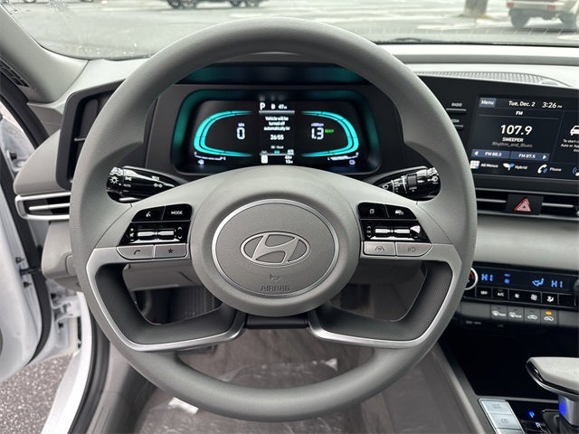 2026 Hyundai Elantra Hybrid Blue