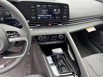 2026 Hyundai Elantra Hybrid Blue