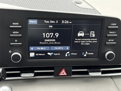 2026 Hyundai Elantra Hybrid Blue