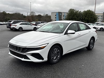 2026 Hyundai Elantra Hybrid Blue