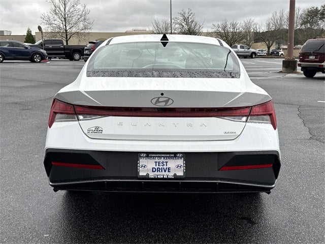 2026 Hyundai Elantra Hybrid Blue