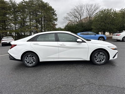 2026 Hyundai Elantra Hybrid Blue
