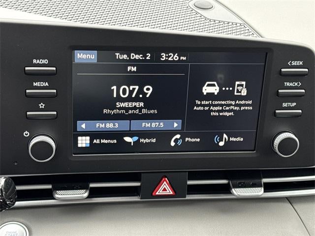 2026 Hyundai Elantra Hybrid Blue