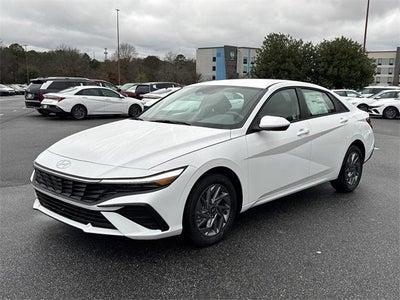 2026 Hyundai Elantra Hybrid Blue