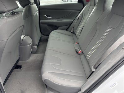 2026 Hyundai Elantra Hybrid Blue