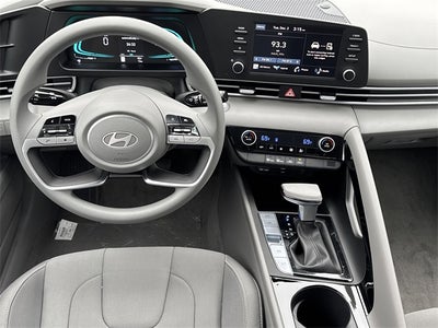 2026 Hyundai Elantra Hybrid Blue