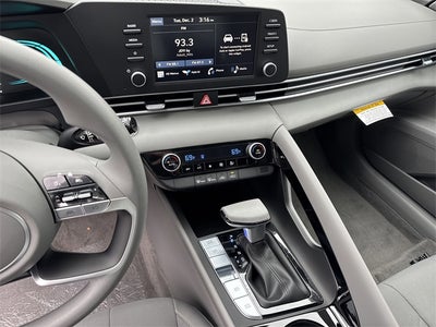 2026 Hyundai Elantra Hybrid Blue