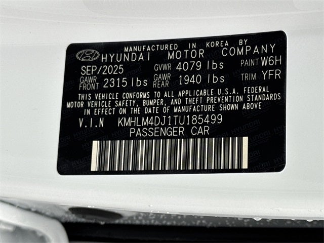 2026 Hyundai Elantra Hybrid Blue