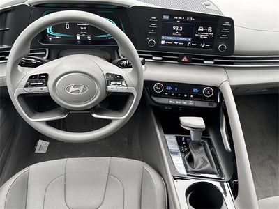 2026 Hyundai Elantra Hybrid Blue