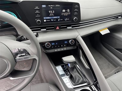 2026 Hyundai Elantra Hybrid Blue