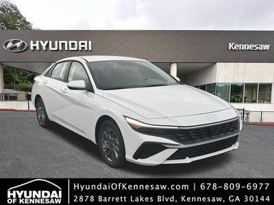 2026 Hyundai Elantra Hybrid Blue