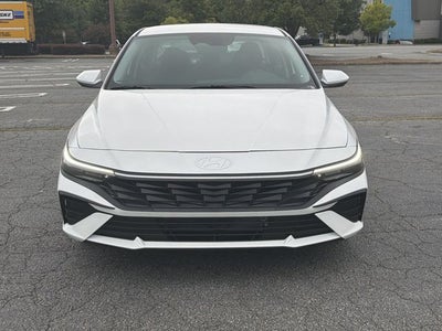 2026 Hyundai Elantra Hybrid Blue