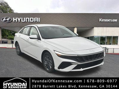 2026 Hyundai Elantra Hybrid Blue