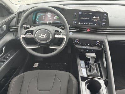 2026 Hyundai Elantra Hybrid Blue