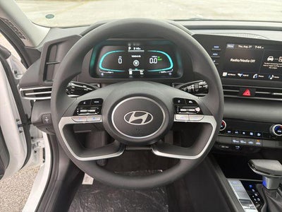 2026 Hyundai Elantra Hybrid Blue