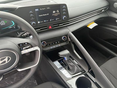 2026 Hyundai Elantra Hybrid Blue