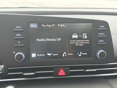 2026 Hyundai Elantra Hybrid Blue