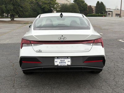 2026 Hyundai Elantra Hybrid Blue