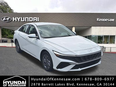 2026 Hyundai Elantra Hybrid Blue
