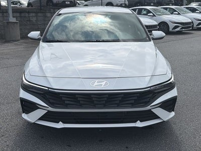 2026 Hyundai Elantra Hybrid Blue