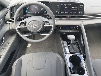 2026 Hyundai Elantra Hybrid Blue