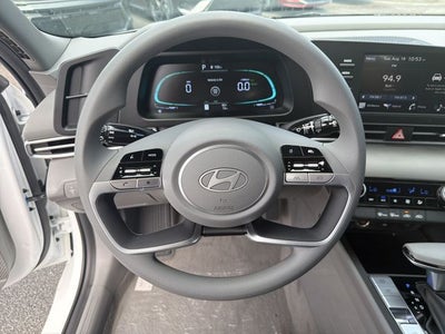 2026 Hyundai Elantra Hybrid Blue