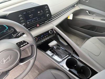 2026 Hyundai Elantra Hybrid Blue