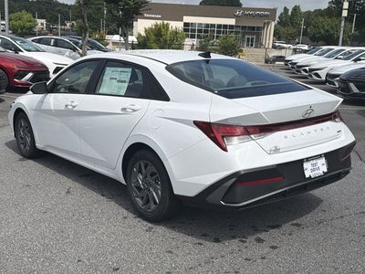 2026 Hyundai Elantra Hybrid Blue