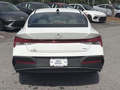 2026 Hyundai Elantra Hybrid Blue